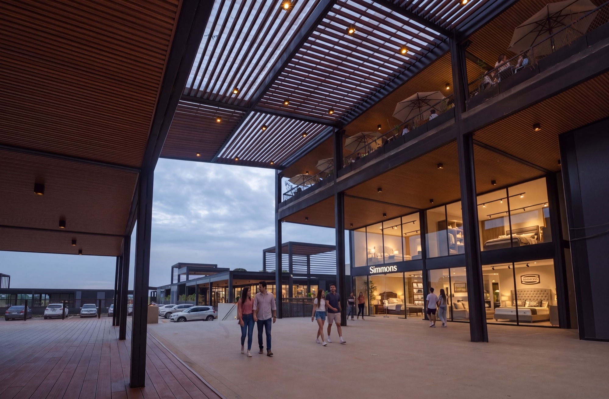 Ritz Park Mall — Vista Externa